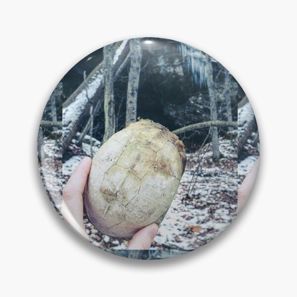 Item preview, Turtle Shell in a Winter Cave designed and sold by AllysiaAltck.