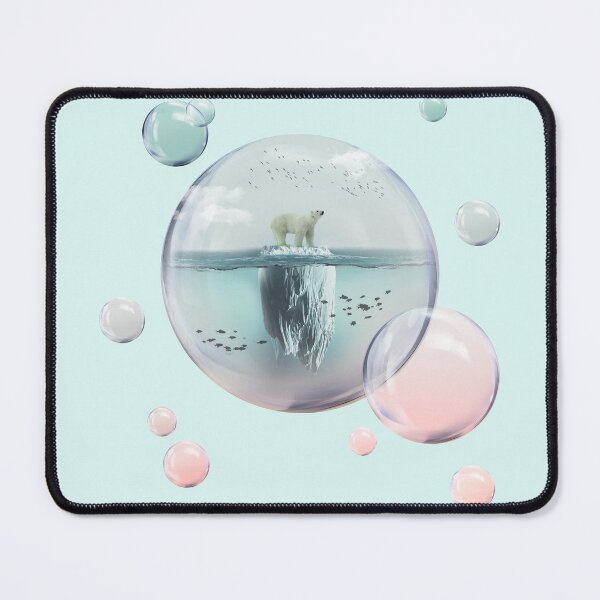 Item preview, Polar Bear on an Iceberg in a Bubble designed and sold by Vin  Zzep.