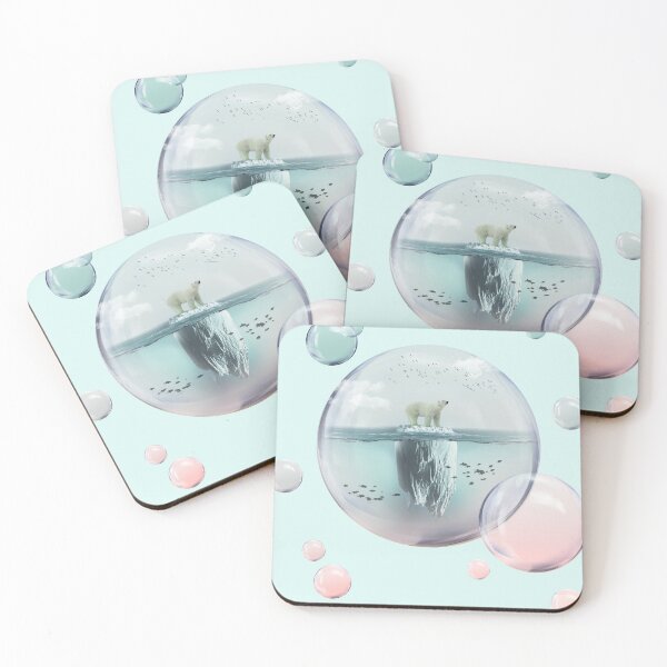 Item preview, Polar Bear on an Iceberg in a Bubble designed and sold by Vin  Zzep.