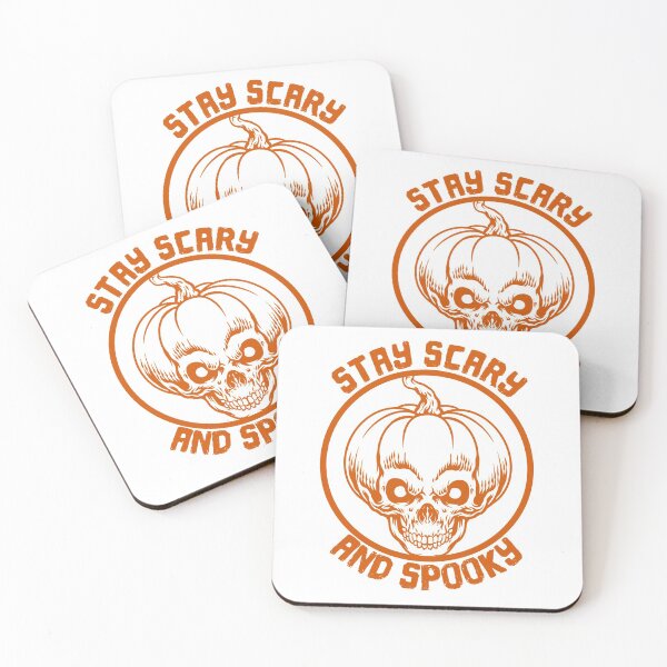 Item preview, Stay Scary And Spooky, Jack O Lantern, Skull, Pumpkin designed and sold by anghelapparel.