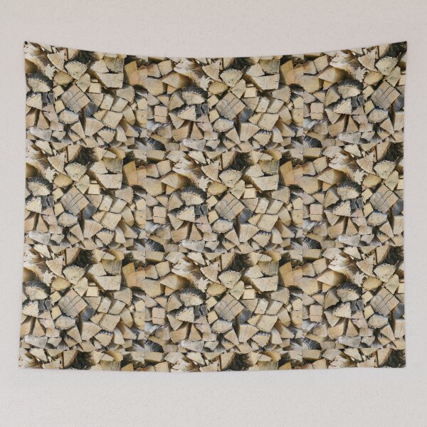 Item preview, Firewood Stack designed and sold by orangelikejazz.