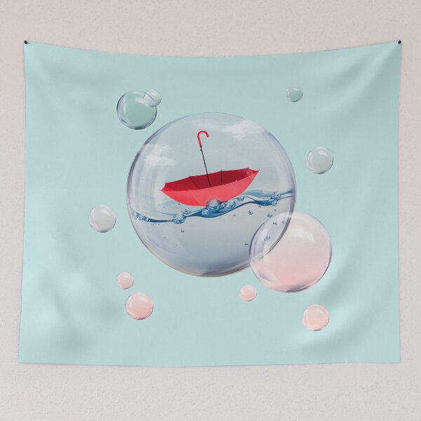 Item preview, Red Umbrella in a Bubble designed and sold by Vin  Zzep.