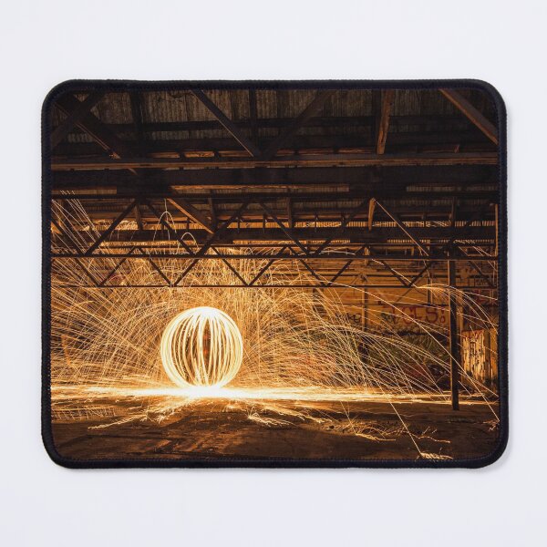 Item preview, A steel wool spinning in an abandoned Yarraville warehouse designed and sold by Vicki Walsh.