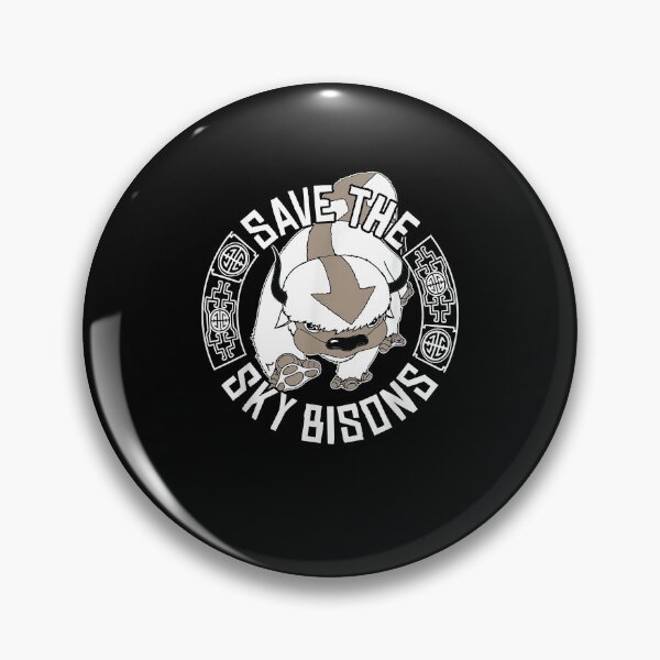 Item preview, Save The Sky Bisons With Bison Head designed and sold by jimtorres.