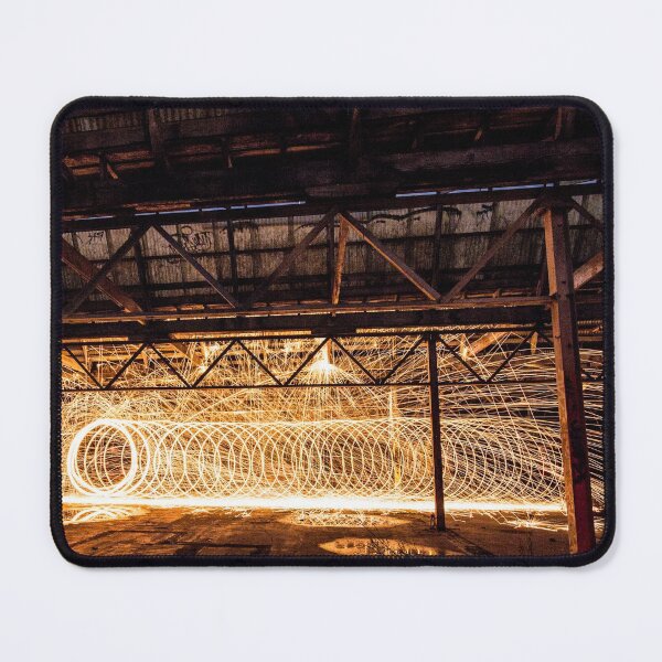 Item preview, Steel Wool Spinning at an abandoned warehouse in Yarraville designed and sold by Vicki Walsh.