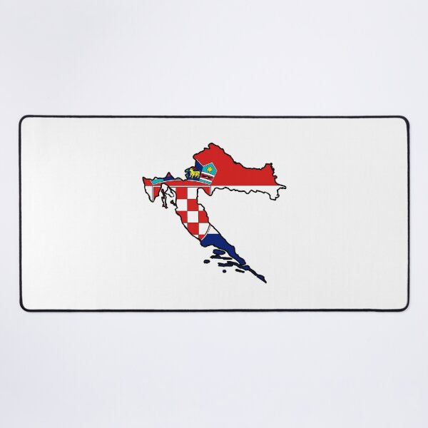 Item preview, Croatia Map With Croat Flag designed and sold by Havocgirl.