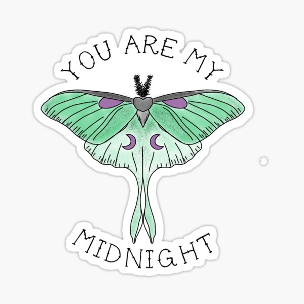 Luna Moth Sticker – Ketsol