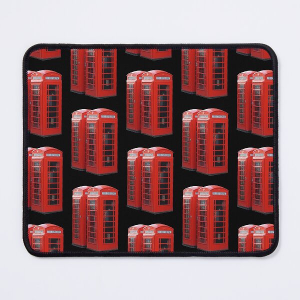 Item preview, Two English Red Phone Booths Photo designed and sold by Bumblefuzzies.