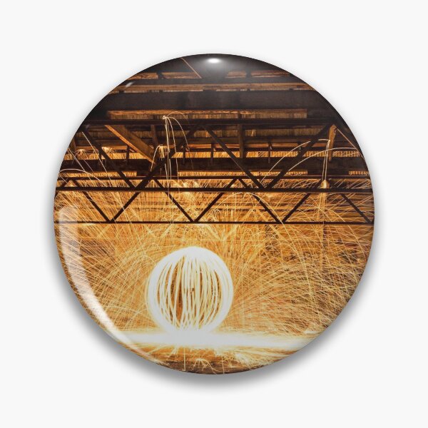 Item preview,  Steel Wool Spinning at an abandoned warehouse in Yarraville designed and sold by Vicki Walsh.