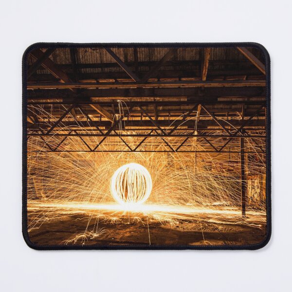 Item preview, Steel Wool Spinning at an abandoned warehouse in Yarraville designed and sold by Vicki Walsh.