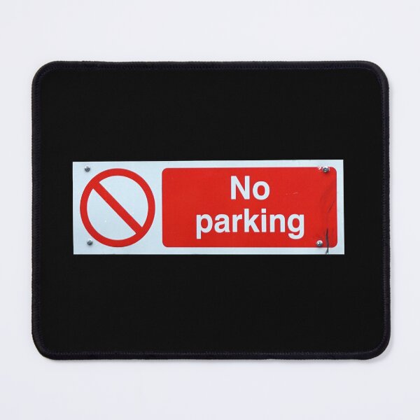 Item preview, No Parking Road Sign Photo designed and sold by Bumblefuzzies.