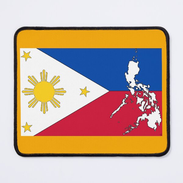 Item preview, Philippines Map With Philippine Flag designed and sold by Havocgirl.