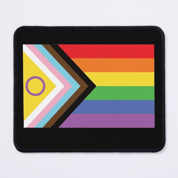 Item preview, LGBTQIA Progressive Pride Flag designed and sold by AdventureTee.