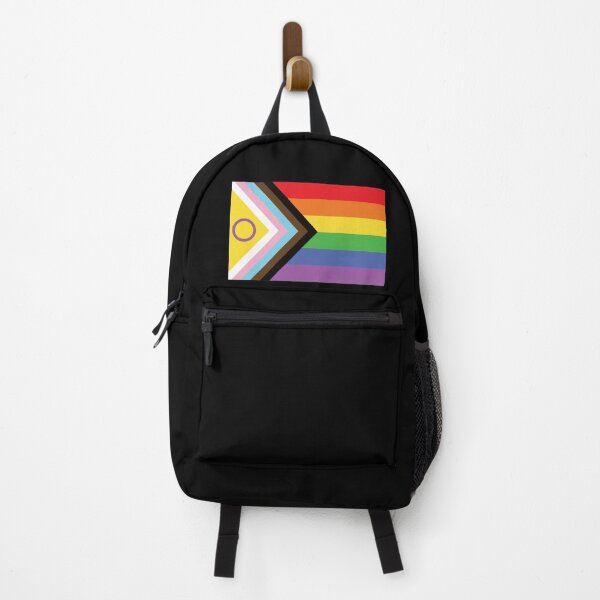 Item preview, LGBTQIA Progressive Pride Flag designed and sold by AdventureTee.