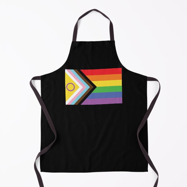 Item preview, LGBTQIA Progressive Pride Flag designed and sold by AdventureTee.