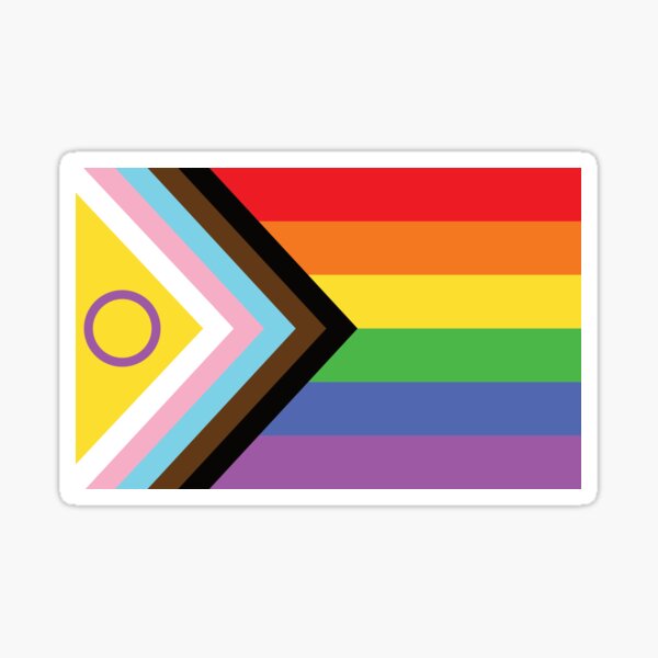 Item preview, LGBTQIA Progressive Pride Flag designed and sold by AdventureTee.
