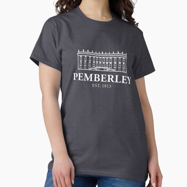 Item preview, Pemberley Tourist Shirt Pride and Prejudice designed and sold by GoodOldBooks.