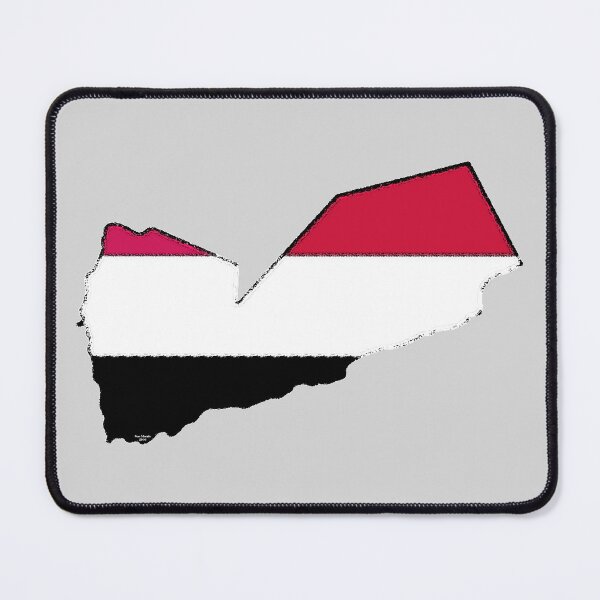 Item preview, Yemen Map With Yemeni Flag designed and sold by Havocgirl.