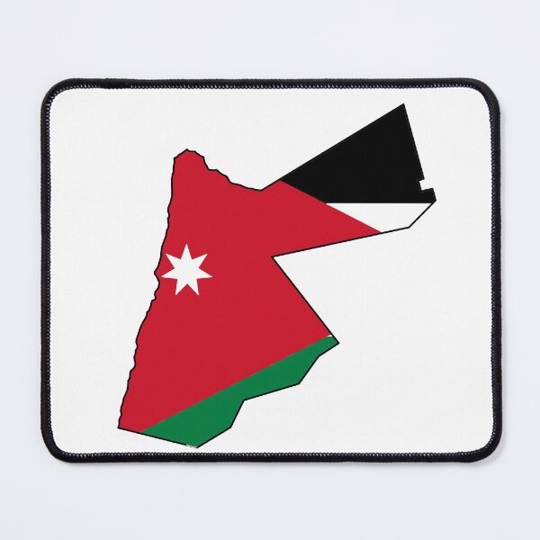 Item preview, Jordan Map With Jordanian Flag designed and sold by Havocgirl.