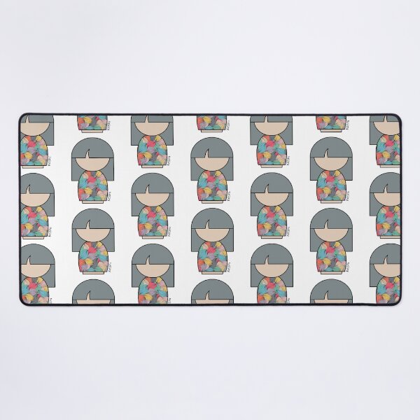 Item preview, Modern Colorful Japanese Kokeshi Doll designed and sold by lmcvinco.