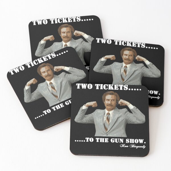 Item preview, The Conductor Program Anchorman Humor Power Anchorman - Ron Bergundy &Quot;Gun Show&Quot;Tribute designed and sold by AnchormanCarmac.