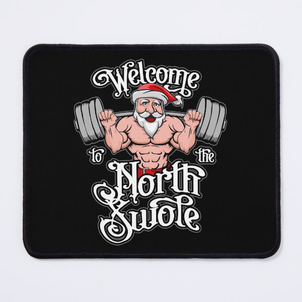 Item preview, Welcome To The North Swole Santa Gym Christmas designed and sold by GrandeDuc.