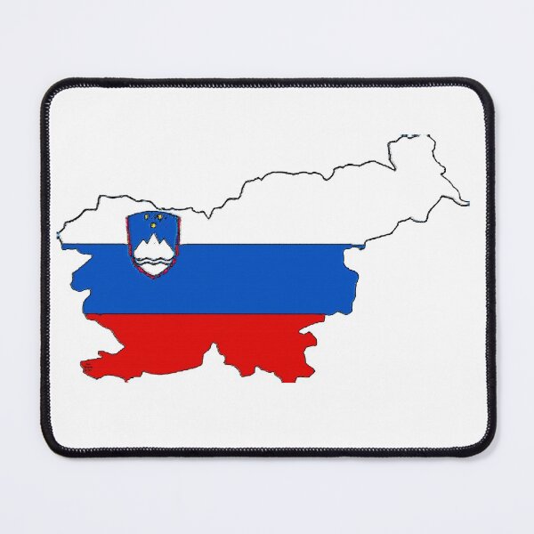Item preview, Slovenia Map With Slovenian Flag designed and sold by Havocgirl.