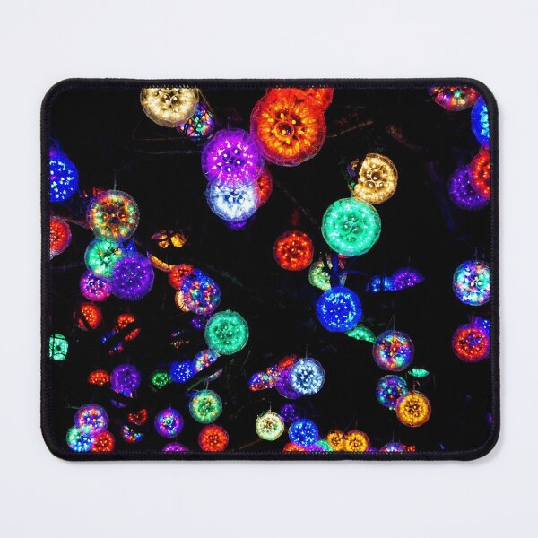 Item preview, Round Multicolor Lights Photograph designed and sold by Bumblefuzzies.