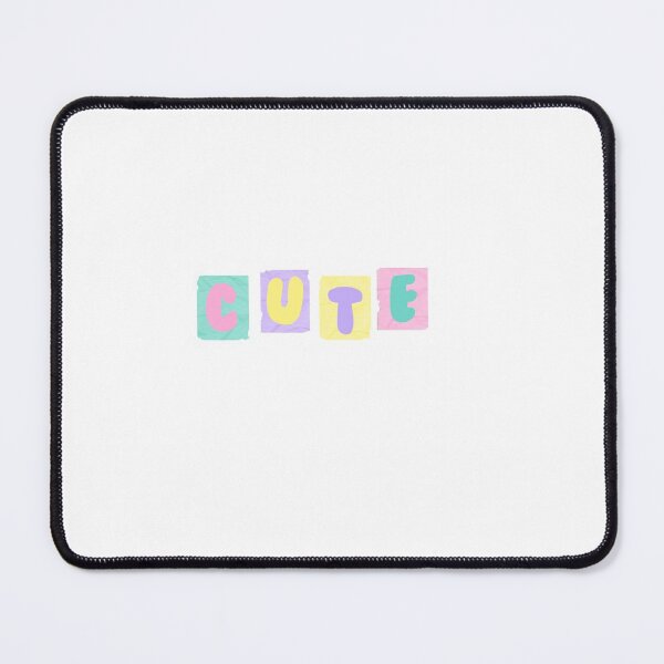 Item preview, ‘Cute’ block letters designed and sold by haleighs18.