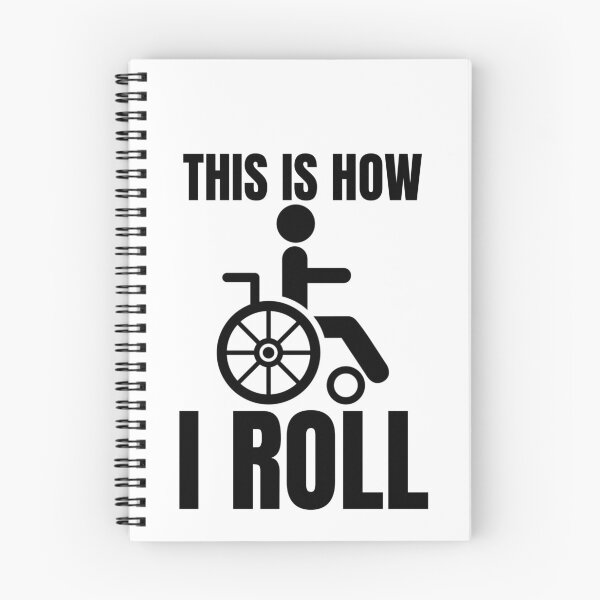 Item preview, I Roll, Wheelchair, Leg Amputee, Wheelchair Humour, Amputee, Amputee shirt, Amputee gift designed and sold by AmputTee.