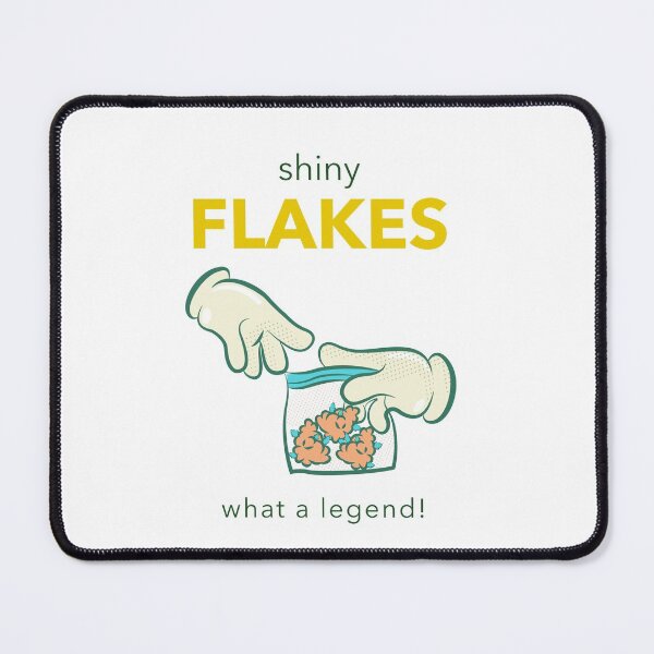 Item preview, Shiny Flakes, What a Legend! designed and sold by mkzmerch.