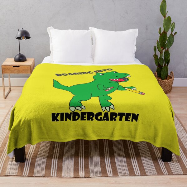 Item preview, Roaring into kindergarten, T-rex dinosaur designed and sold by Jessi-Sketches.