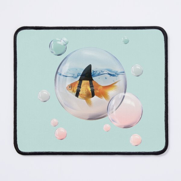 Item preview, Goldfish with a Shark Fin in a Bubble designed and sold by Vin  Zzep.