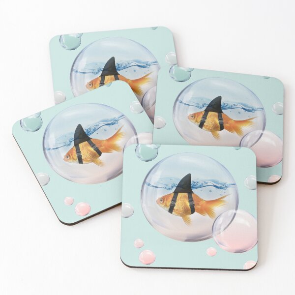 Item preview, Goldfish with a Shark Fin in a Bubble designed and sold by Vin  Zzep.