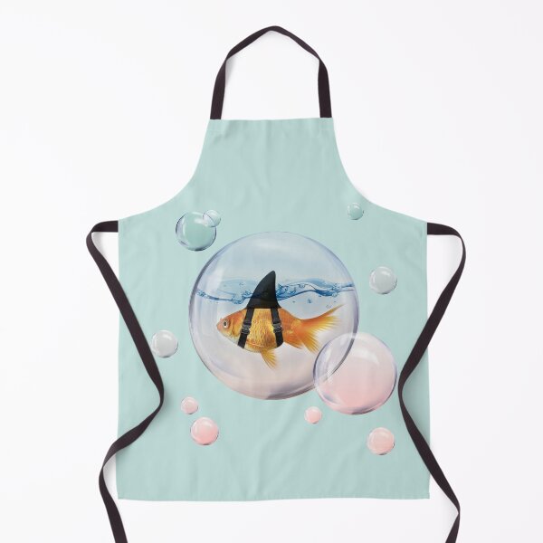 Item preview, Goldfish with a Shark Fin in a Bubble designed and sold by Vin Zzep.