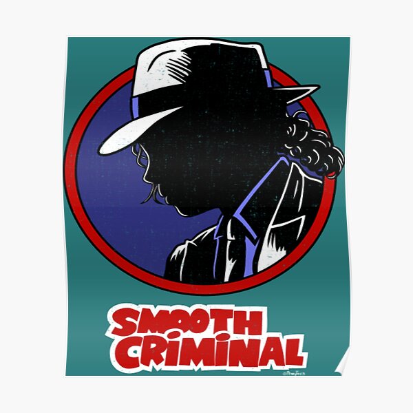 Michael Jackson T-ShirtSmooth Criminal Poster
