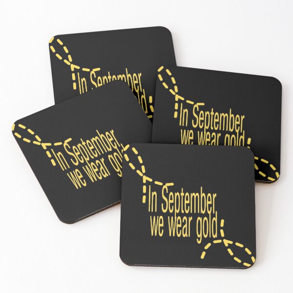 Item preview, In September we wear gold design  designed and sold by Kawtherchanane.
