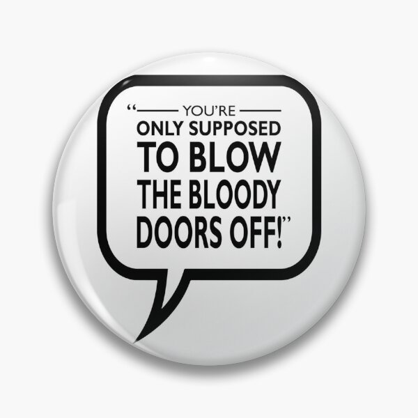 Item preview, Blow The Bloody Doors Off designed and sold by kiridesignsllc.