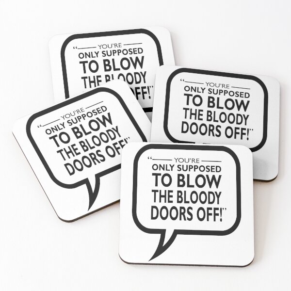 Item preview, Blow The Bloody Doors Off designed and sold by kiridesignsllc.