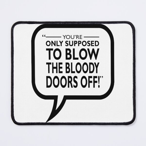 Item preview, Blow The Bloody Doors Off designed and sold by kiridesignsllc.
