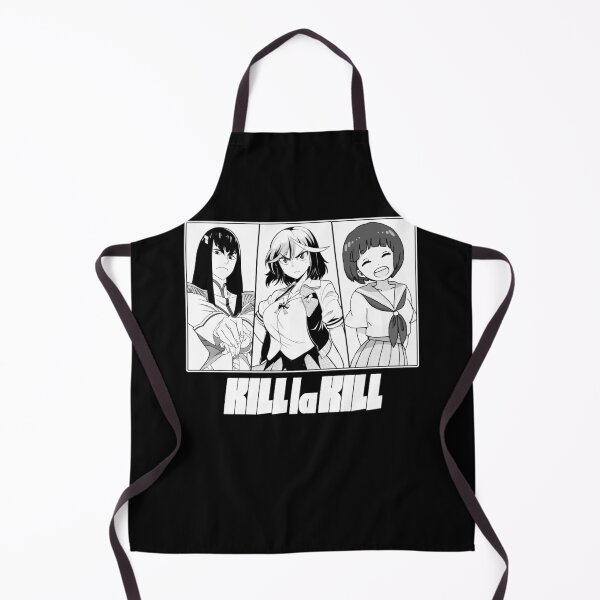 Item preview, Black And White Kill La Kill Anime Main Characters designed and sold by RhondaKristen9.