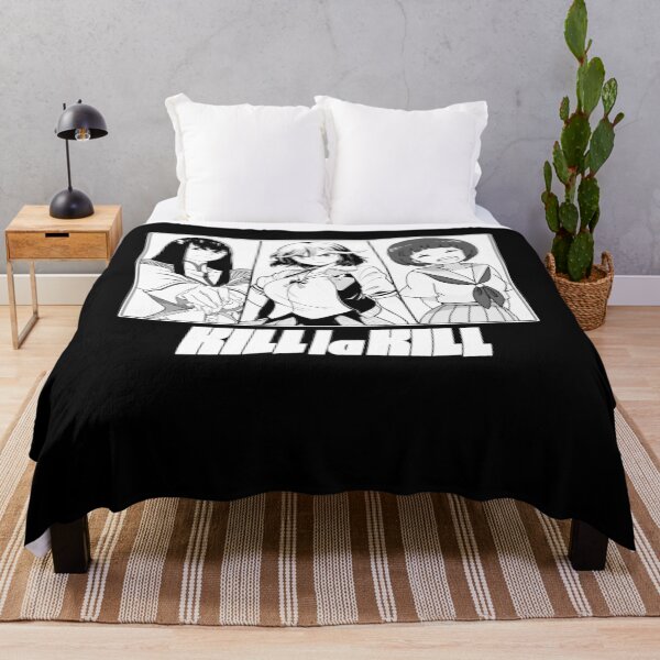 Item preview, Black And White Kill La Kill Anime Main Characters designed and sold by RhondaKristen9.