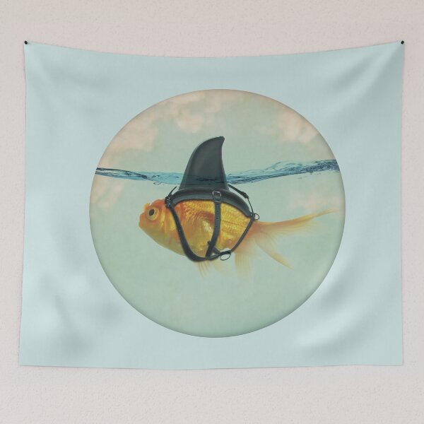 Item preview, Goldfish with a Shark Fin designed and sold by Vin  Zzep.