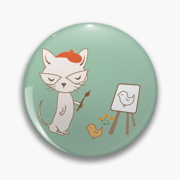Item preview, Kitten painter designed and sold by RainbowBalloon.