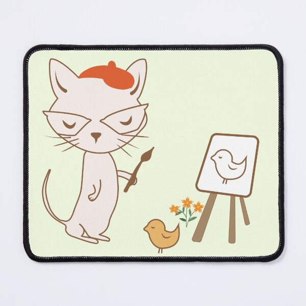 Item preview, Kitten painter designed and sold by RainbowBalloon.