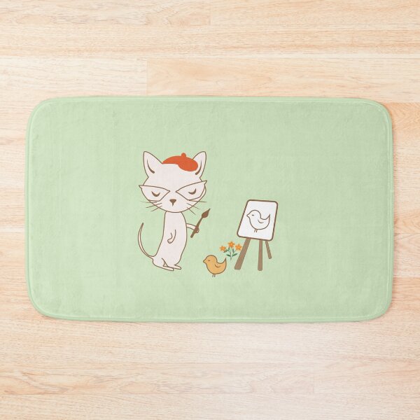 Item preview, Kitten painter designed and sold by RainbowBalloon.