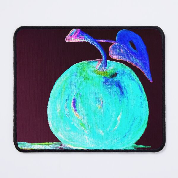 Item preview, Abstract Blue And Teal Apple designed and sold by EloiseArt.