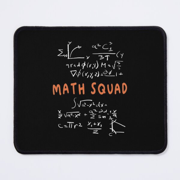 Aperçu de l'œuvre Math Squad Math Lover Math Nerd T-ShirtMath Squad Math crew Math lovers Math Teacher Math Formulas T-Shirt_by Awesome Gifts_ créée et vendue par bibithuyVN.