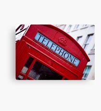 Telephone Canvas Print