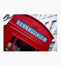 Telephone Photographic Print